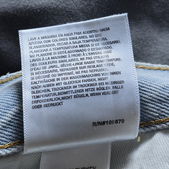 🎉Host Pick🎉 Agolde Fusion Jean Mid-rise Wide-leg Jeans Size 34 - Picture 14 of 16